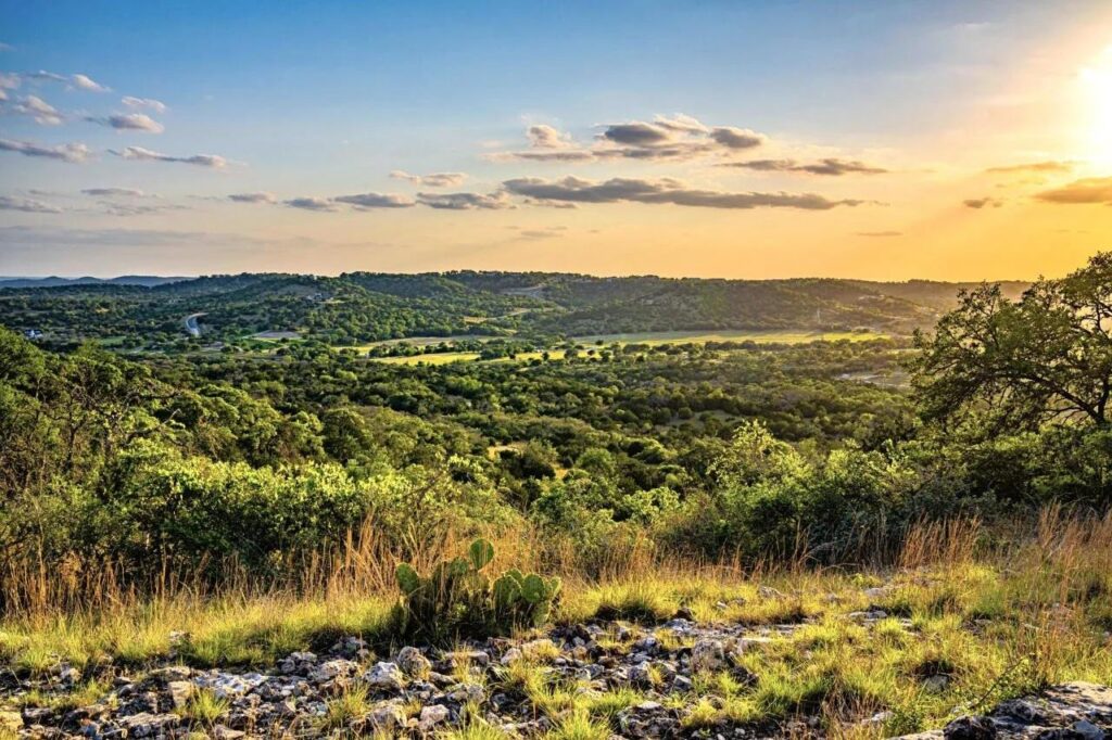 Weekend Getaways Near San Antonio featuring scenic Texas Hill Country landscape and peaceful outdoor views